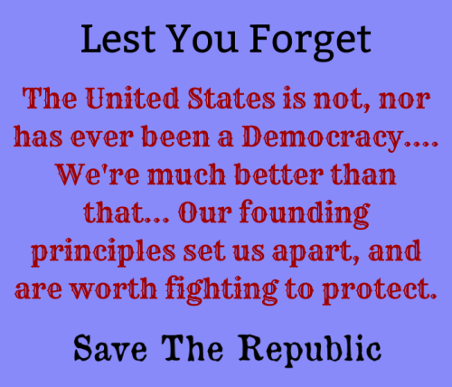 save the republic