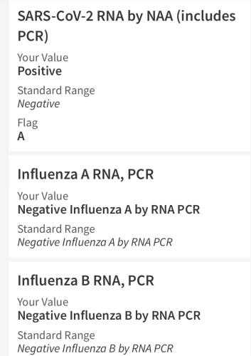 Good news I have COVID again. Wait……