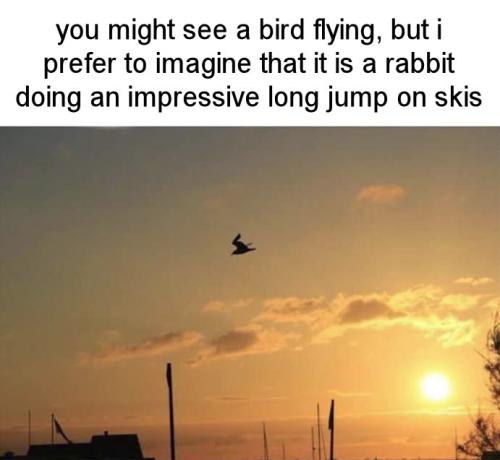 an impressive long jump on skis
