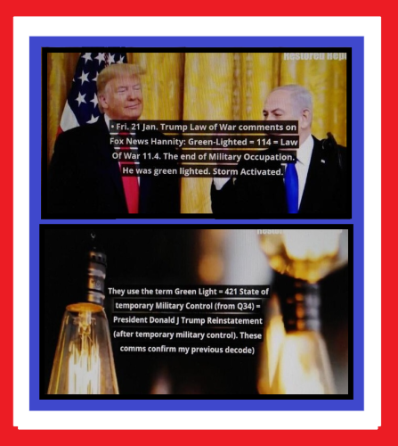 TRUMP HANNITY GREEN LIGHT