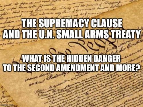 Supremacy Clause UN Treaty