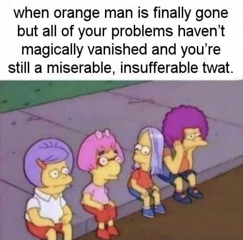 when orange man is gone