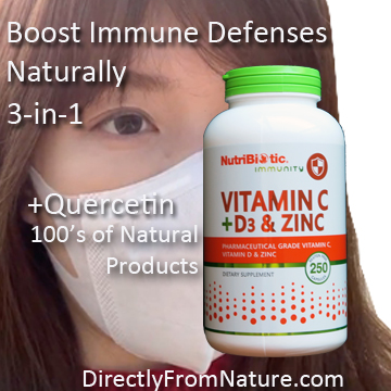 Boost Immune System C D Zinc Quercetin 3 in 1 220121