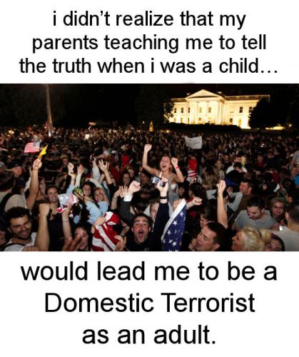 i didnt realize that my parents teaching to tell the truth when i was a child