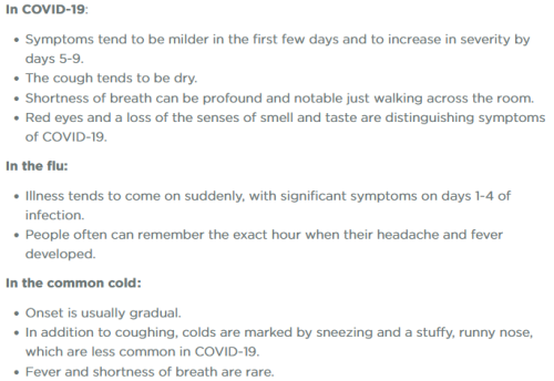 differences between these