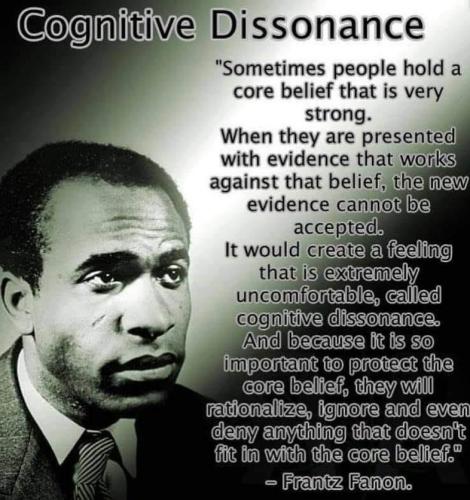 cognitive dissonance