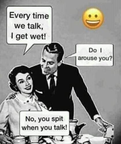 every time we talk i get wet
