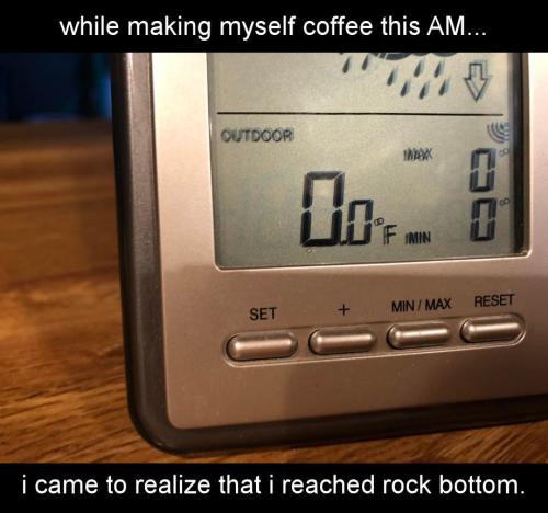rock bottom
