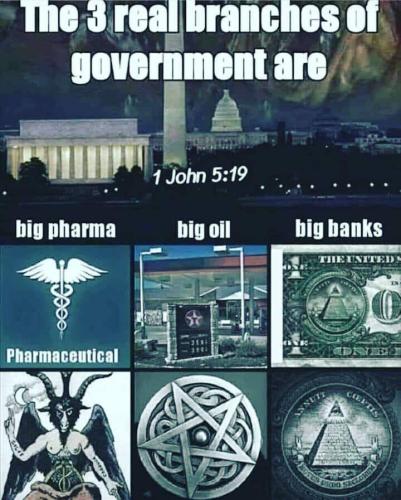 3 real branches of government
