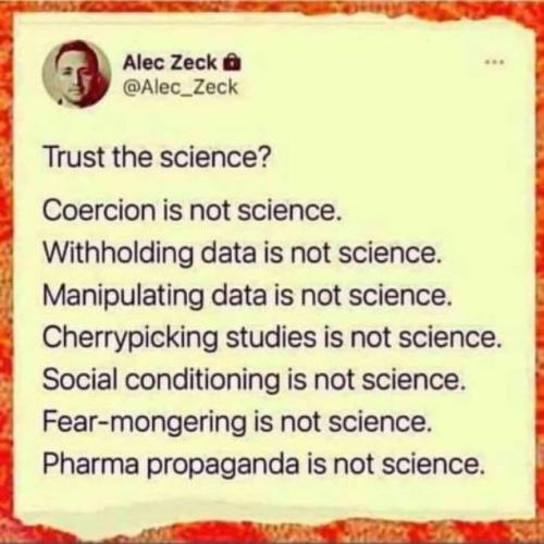 trust the science37