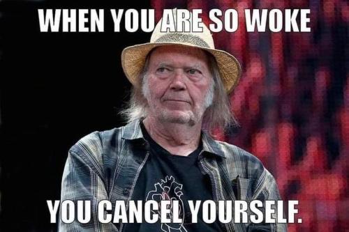 Neil Young just cancelled himself out of Spotify