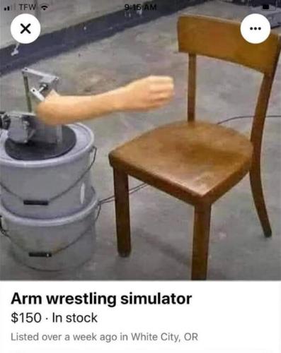 arm wrestling simulator