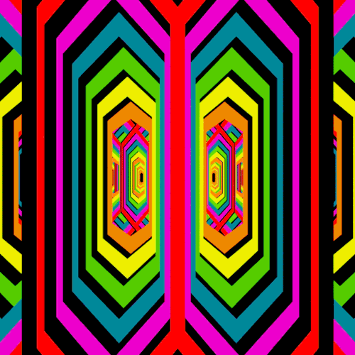 Moving colored windows