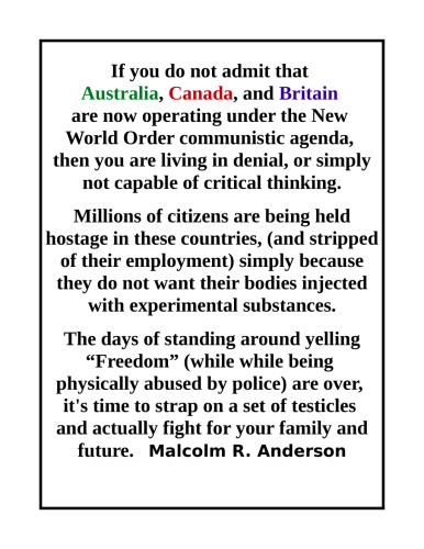 Fight for your future