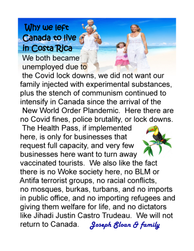 We will not return to Canada