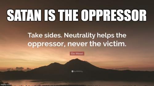 Satan is the Oppressor 1