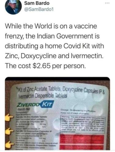 India vs U.S. for Covid