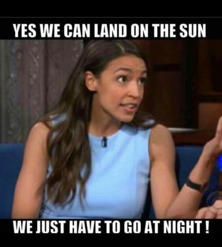 AOC land on the sun