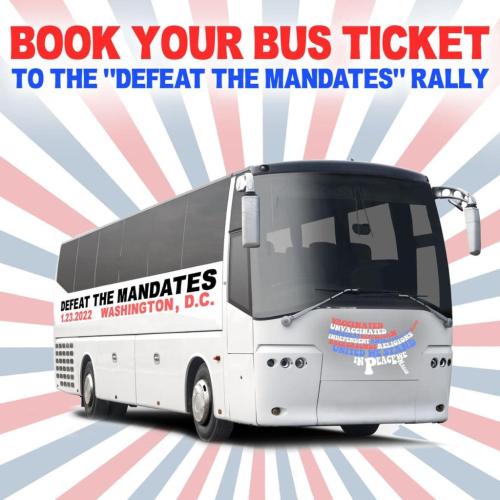 Defeat the Mandates - Bus Tickets to Washington DC