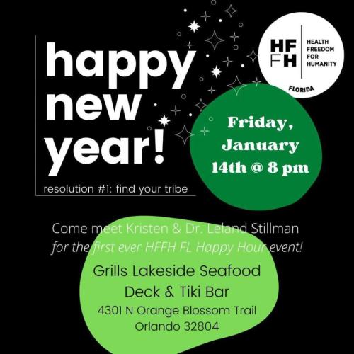 Orlando, Florida - Jan 15, 2022 - Health Freedom for Humanity Event