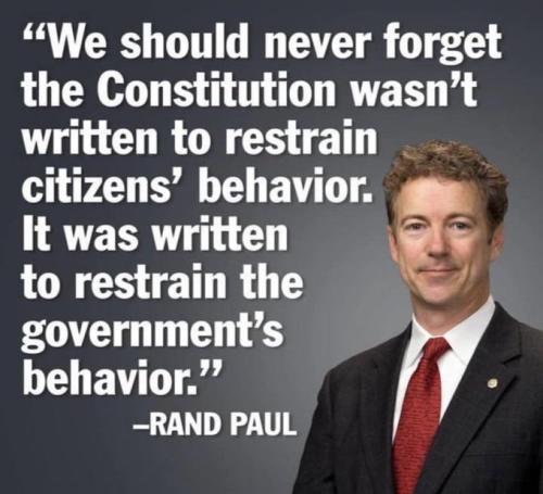 Rand Paul Constitution