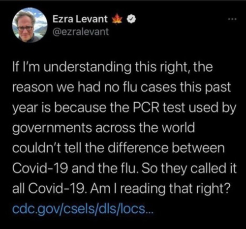 No Flu from pcr