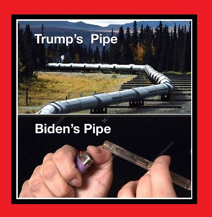 trump's pipe
