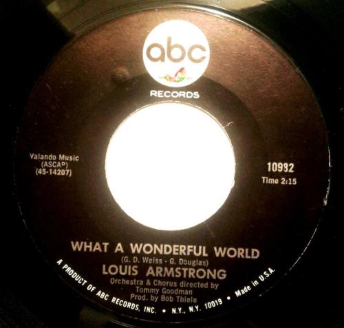 Armstrong, Louis - Wonderful World