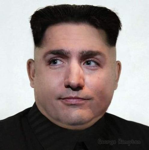 Hahahahha  trudeau's face over North Korean dicktator