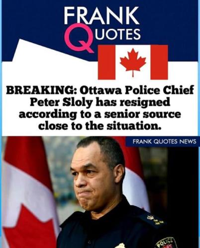 Ottawa Police Chief Resigned