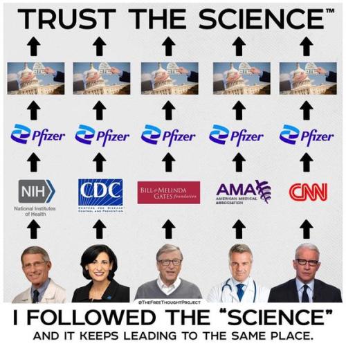 Follow the science pfizer