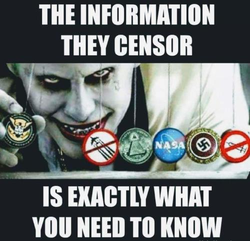 Information They Censor - Is What You Need