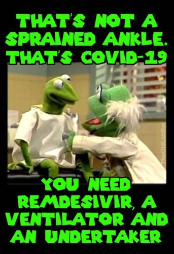 Sprained ankle covid-19