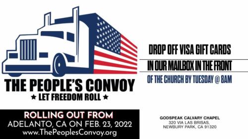 Newbury Park, California - By End of Day Feb 22, 2022 - Convoy Donations