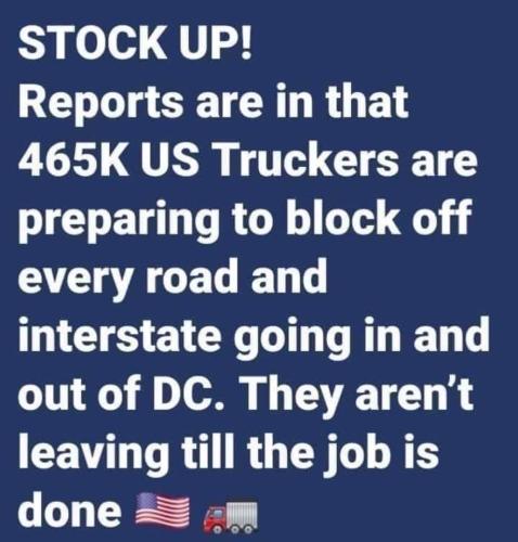 Truckers Stock Up 1