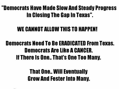Democrats Are A Cancer