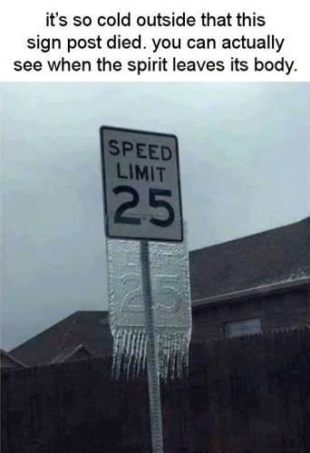 its so cold outside