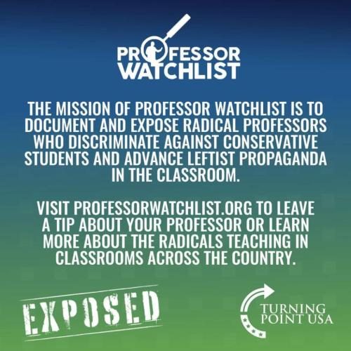 We need to watch College Professors