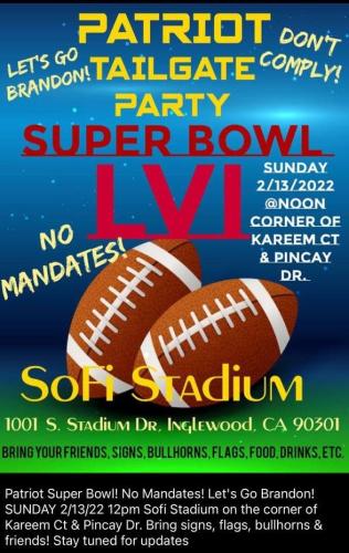 Inglewood, California - Feb 13, 2022 - Super Bowl No mandates Event (2)