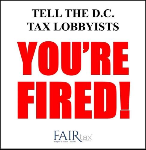 Fair tax...fired