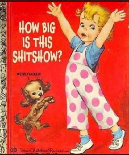 how big is this shitshow