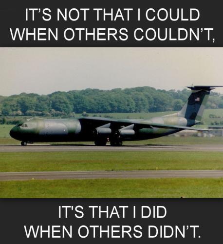 its not that i could c141