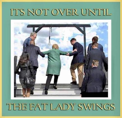 It's not over until the fat lady swings