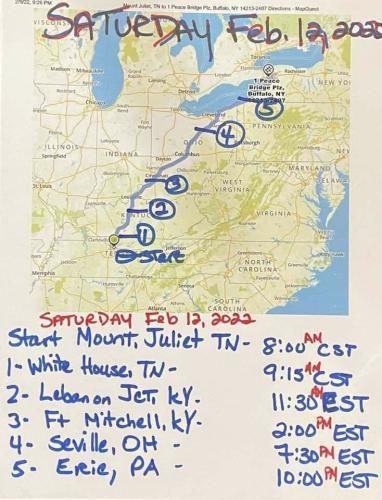 Tennessee - Feb 12, 2022 - Convoy is Coming