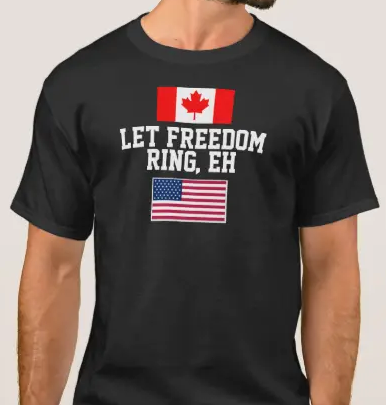 LET FREEDOM RING EH TSHIRT