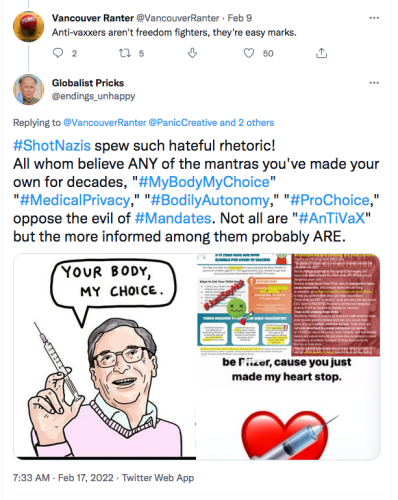 @VancouverRanter shot nazi whining about antivaxxers