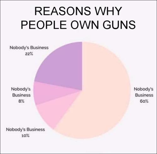 reasons why people own guns