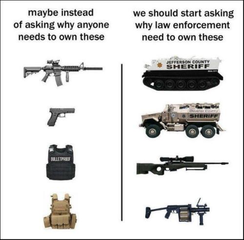 maybe we shoul dbe asking why law enforcement need these