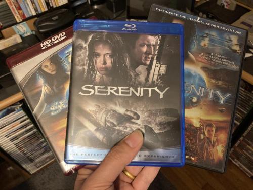 Serenity in 3 different formats
