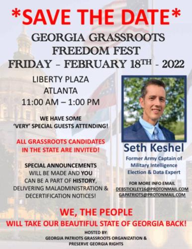 Atlanta, Georgia - Feb 18, 2022 - FreedomFest